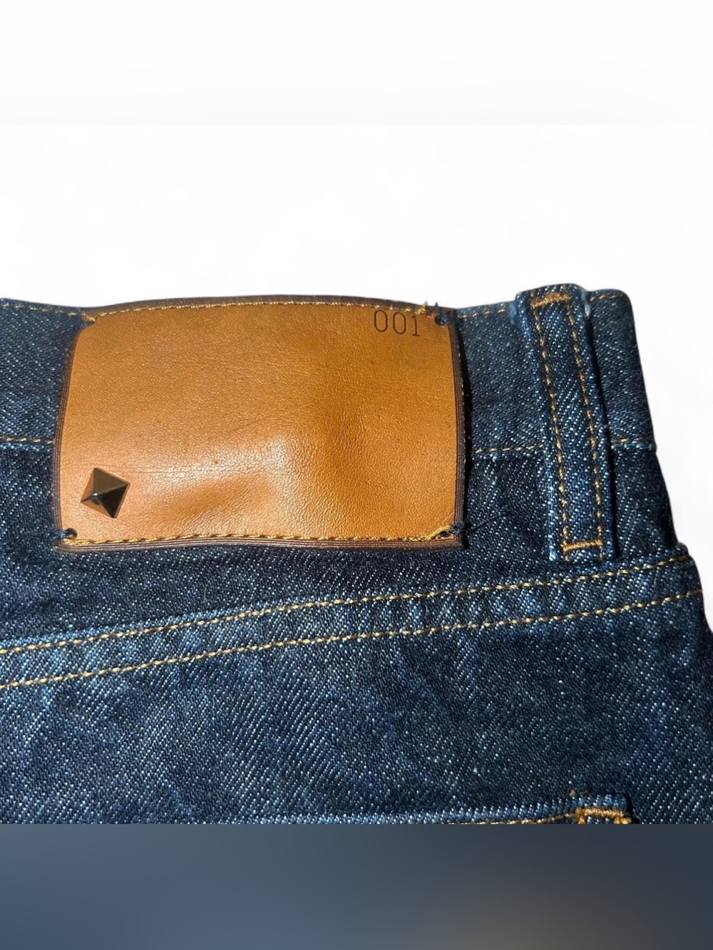 Valentino Rockstud Jeans Womens 28 Dark Wash Indigo Denim Straight Leg Italy